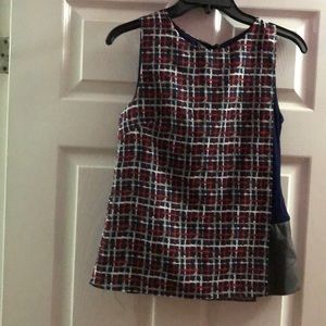 Notre Top with leather